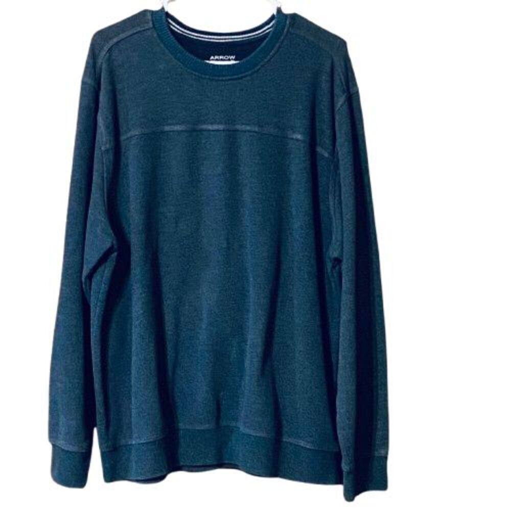 Arrow Sweatshirt Size XL Mens Long Sleeve Charcoal